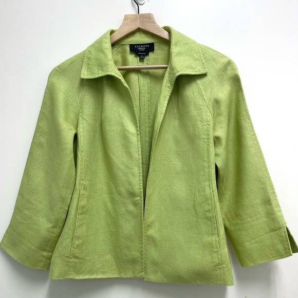 Talbots Jackets & Blazers - Talbots Petites 100% Pure Irish Linen Blazer